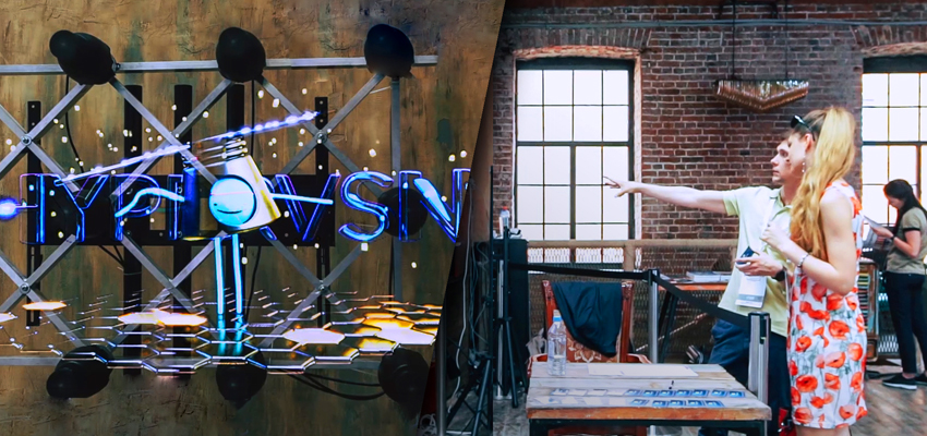 話題のブレード型3dホログラムディスプレイとは 圧倒的なインパクトで集客効果抜群 Nstg デジタルサイネージ事業部